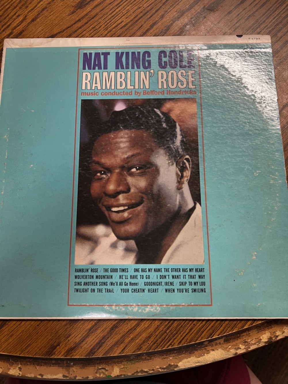 Ramblin' Rose - Teal Vinyl Album Cover